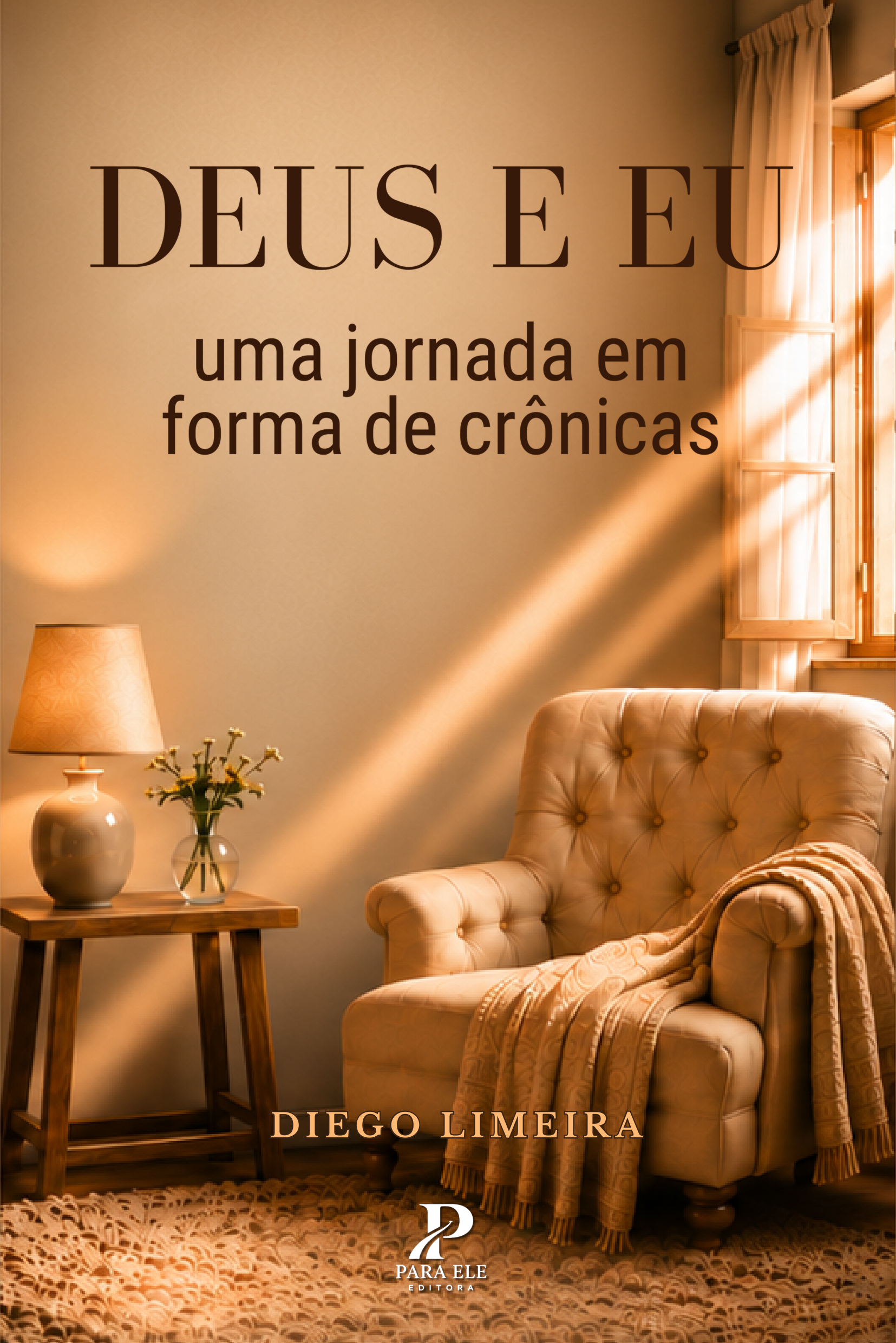 Capa oficial do livro DEUS E EU